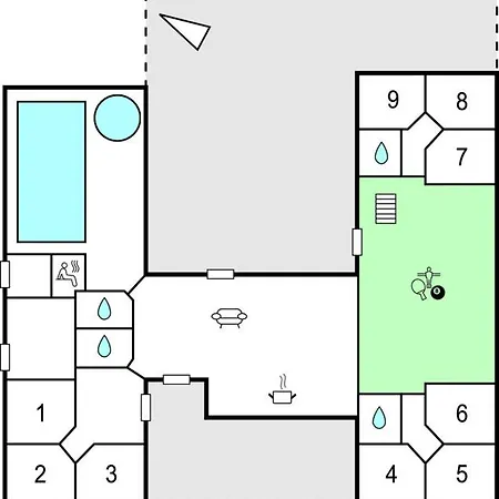 Schönes Haus In Mit Küche Ålbæk